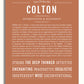 Frame Options | Terra Cotta | No Frame