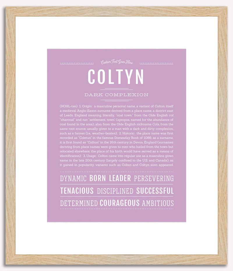 Coltyn | Name Art Print