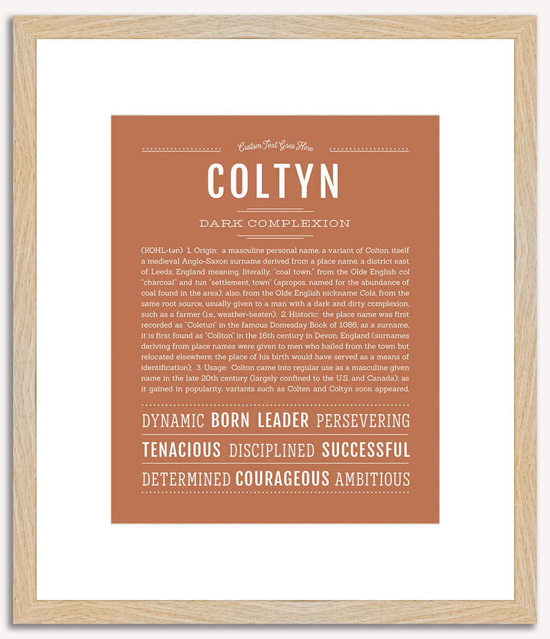 Coltyn | Name Art Print