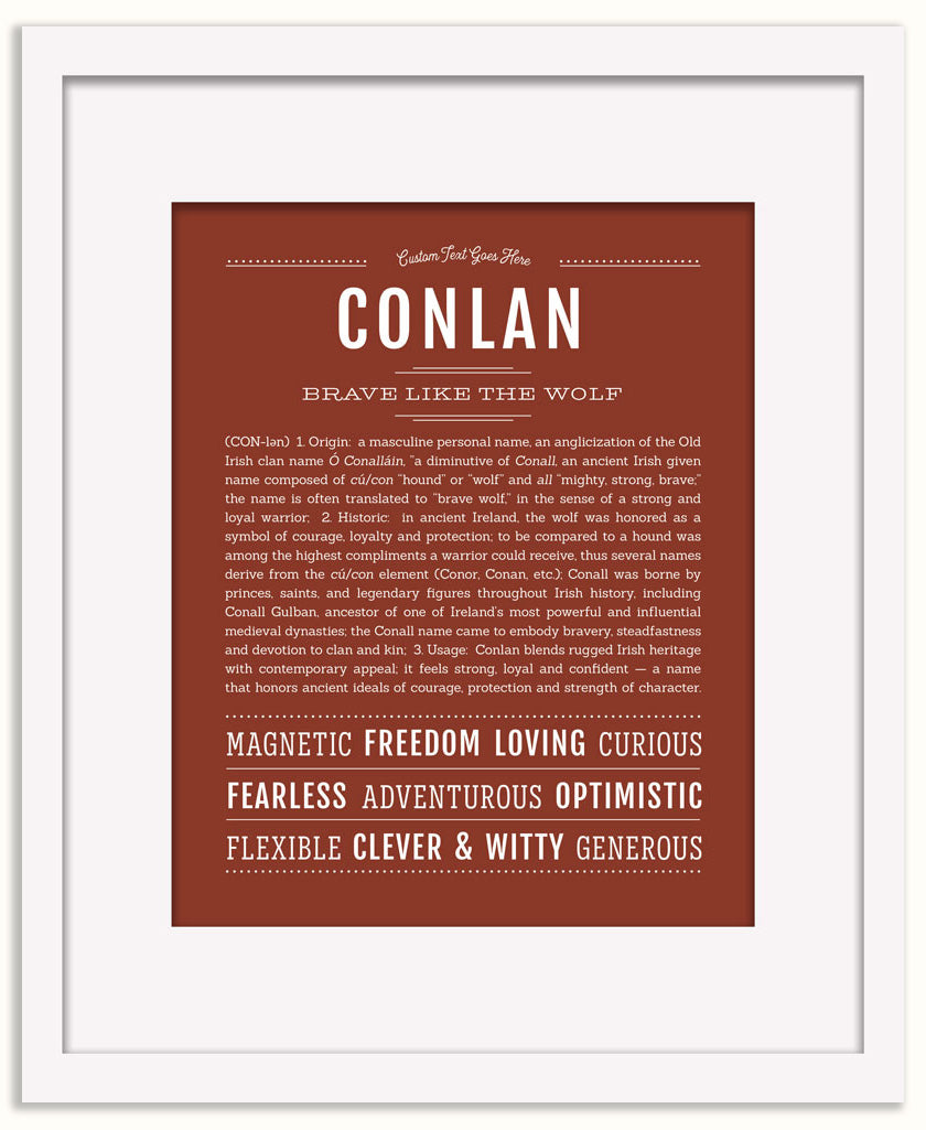 Conlan | Name Art Print