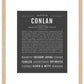 Conlan | Name Art Print