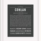 Conlan | Name Art Print