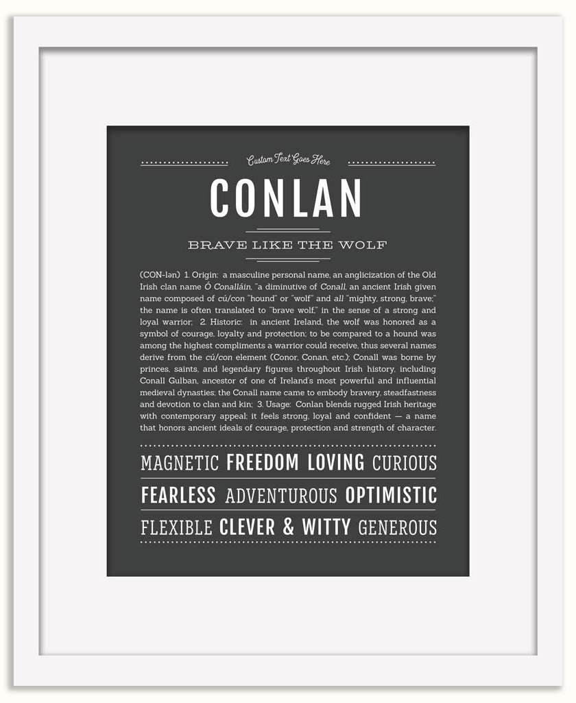 Conlan | Name Art Print