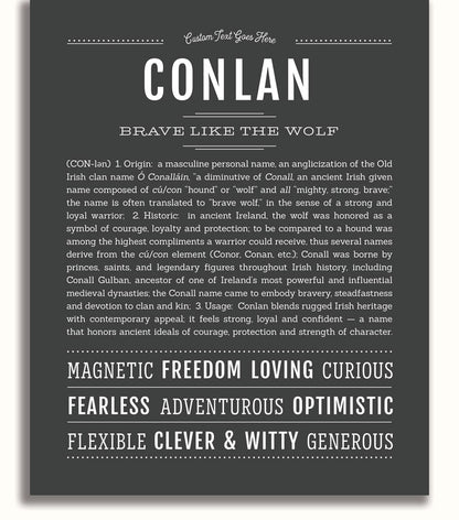 Frame Options | Charcoal Gray | White Frame, Matted