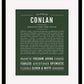 Conlan | Name Art Print