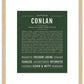 Conlan | Name Art Print