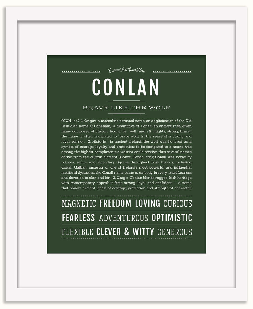 Conlan | Name Art Print