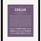 Conlan | Name Art Print