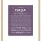 Conlan | Name Art Print
