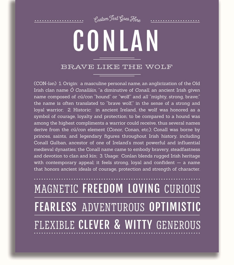Frame Options | Deep Purple | White Frame, Matted