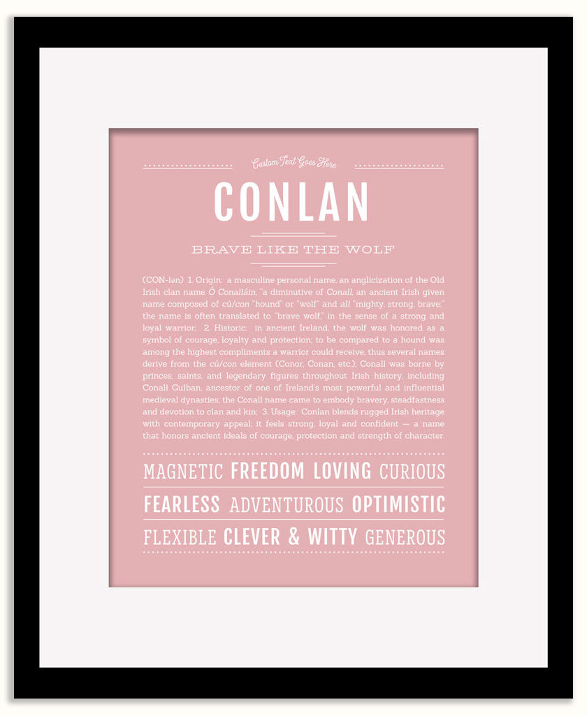 Conlan | Name Art Print