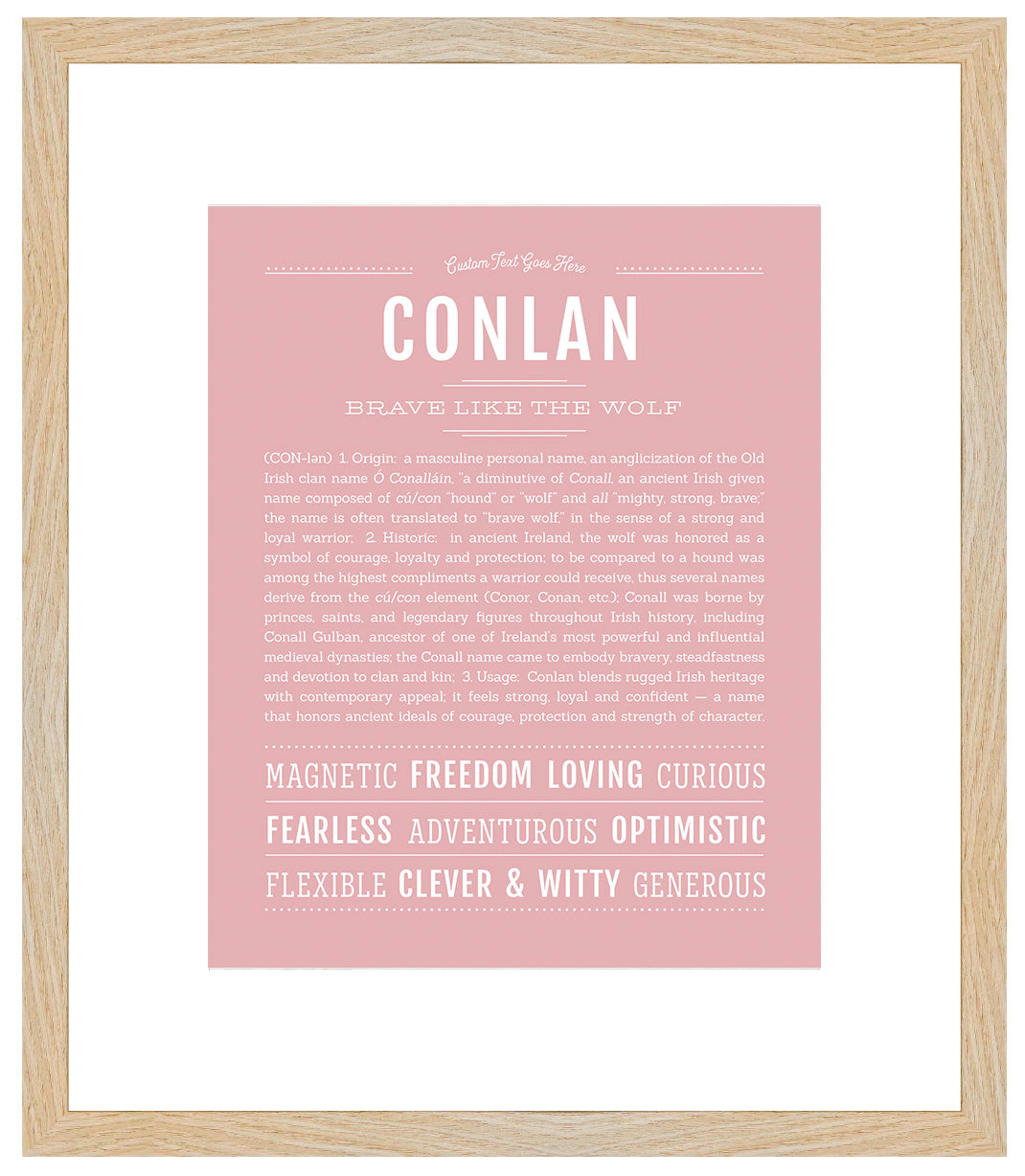 Conlan | Name Art Print