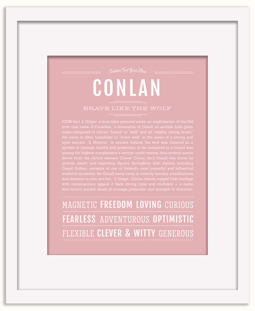Conlan | Name Art Print