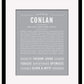 Conlan | Name Art Print