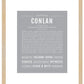 Conlan | Name Art Print