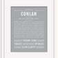 Conlan | Name Art Print