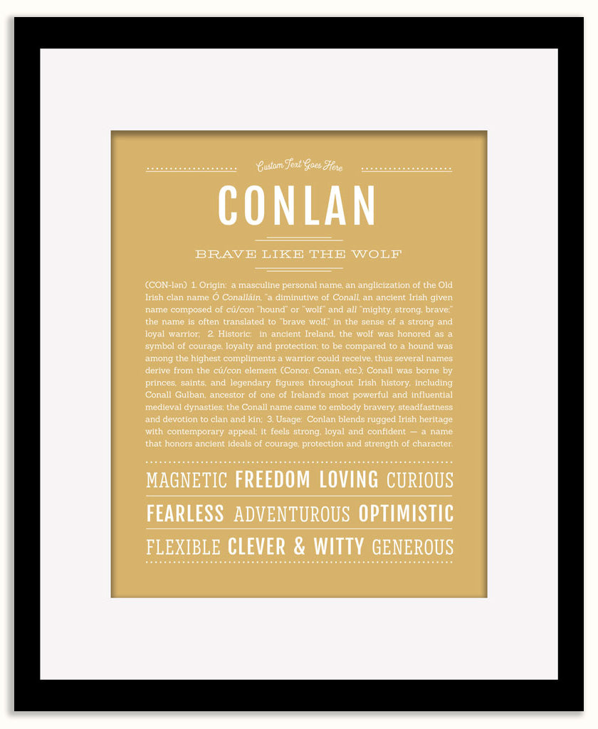 Conlan | Name Art Print