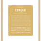 Conlan | Name Art Print