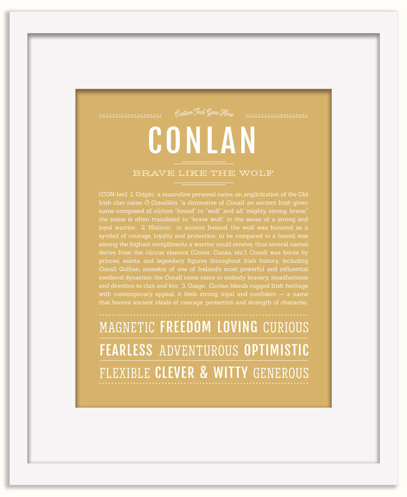 Conlan | Name Art Print