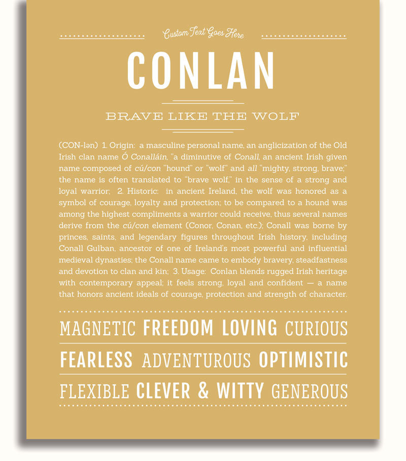 Frame Options | Matte Gold | White Frame, Matted