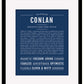 Conlan | Name Art Print