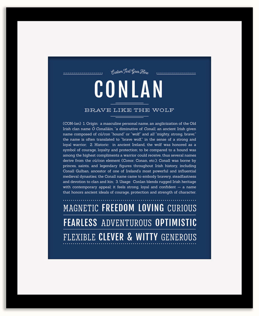 Conlan | Name Art Print