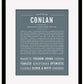 Conlan | Name Art Print