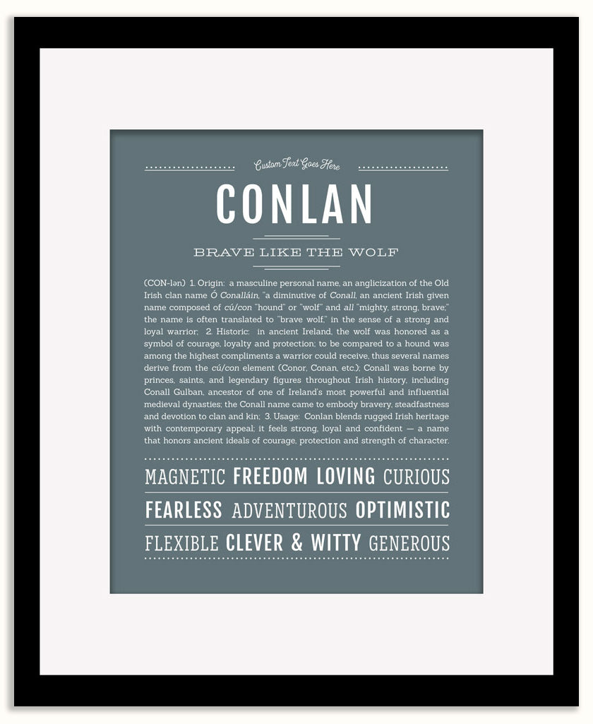 Conlan | Name Art Print
