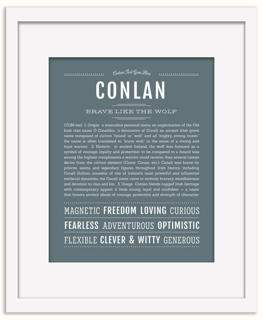 Conlan | Name Art Print