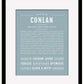 Conlan | Name Art Print