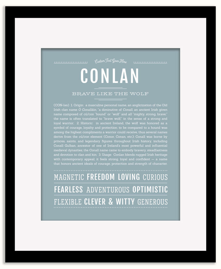Conlan | Name Art Print