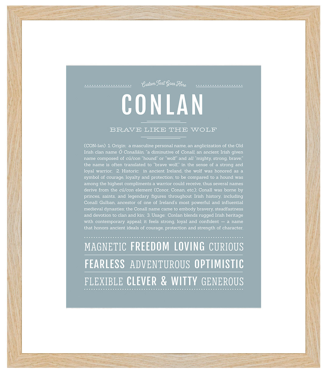 Conlan | Name Art Print