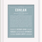 Conlan | Name Art Print