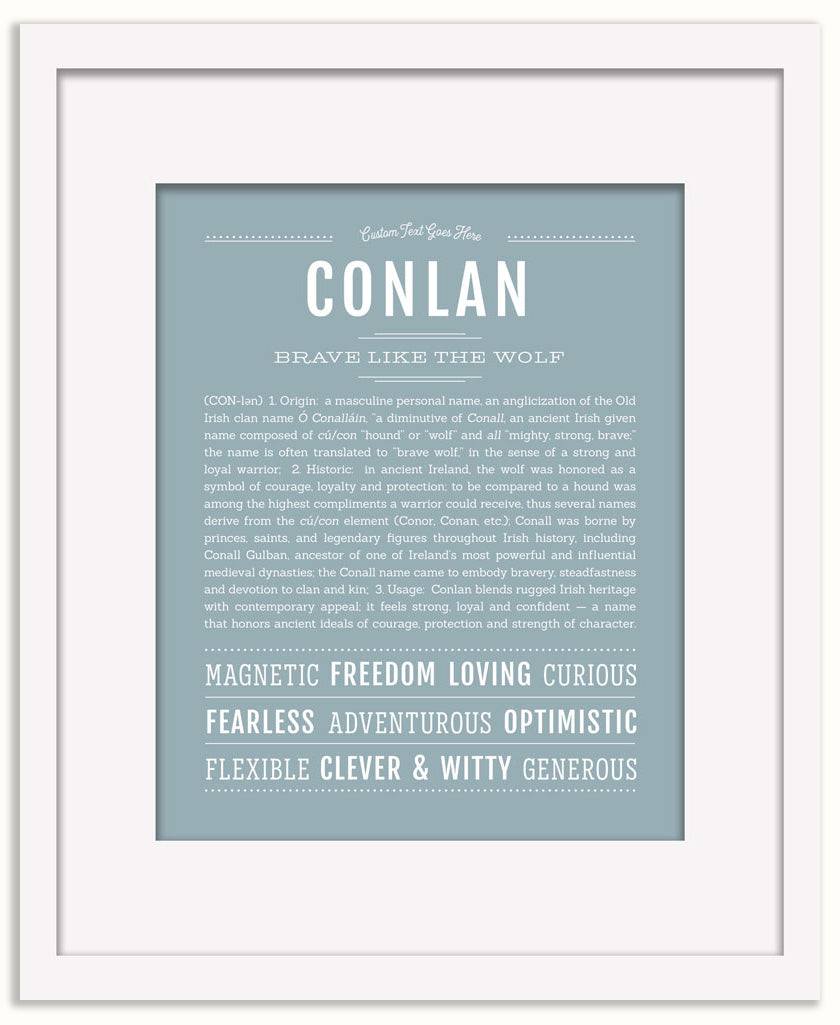 Conlan | Name Art Print