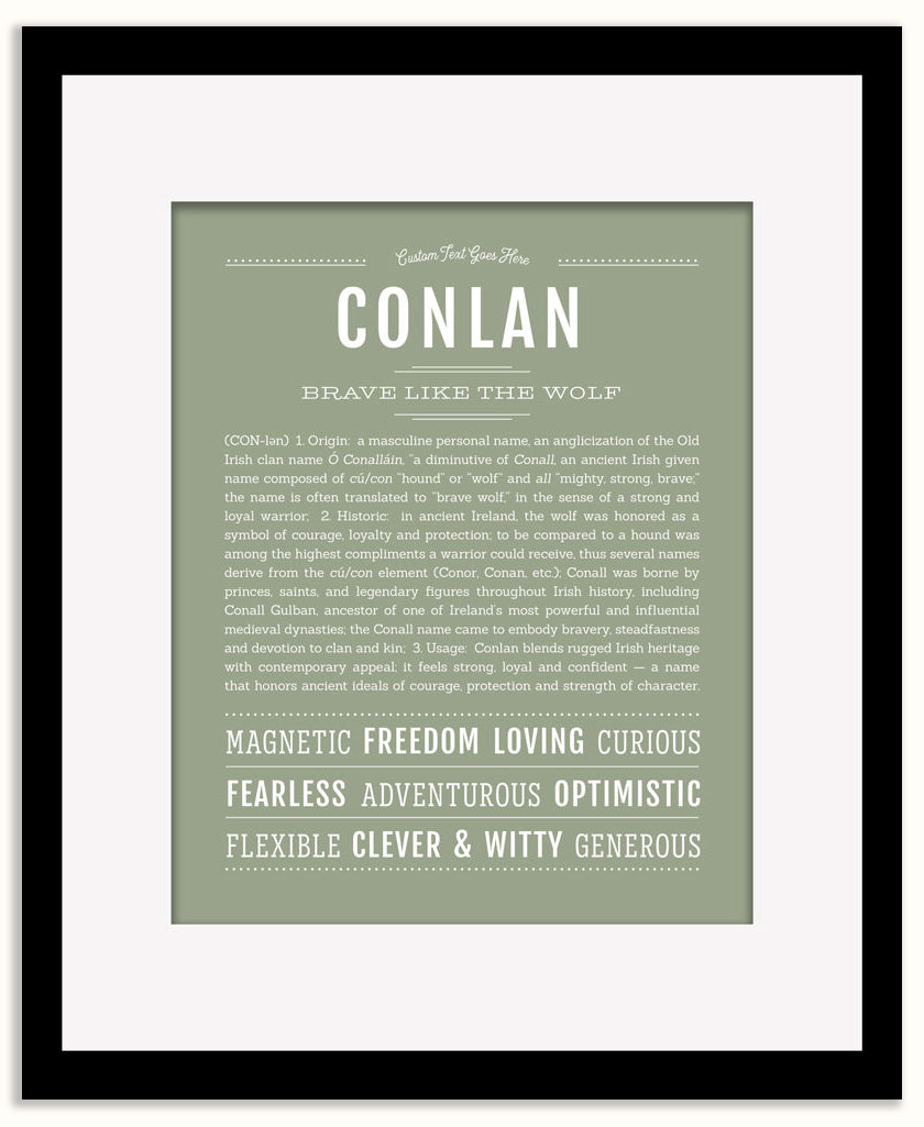 Conlan | Name Art Print