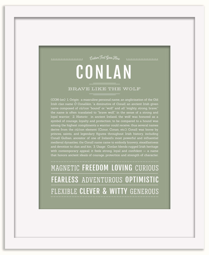 Conlan | Name Art Print