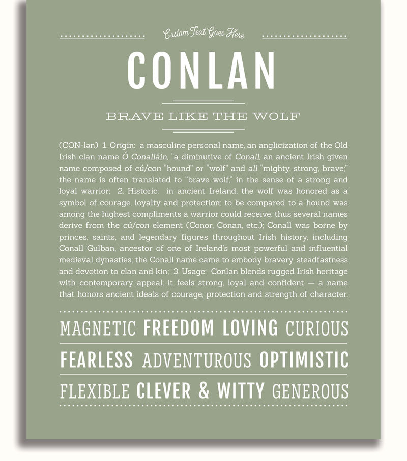 Frame Options | Sage | White Frame, Matted