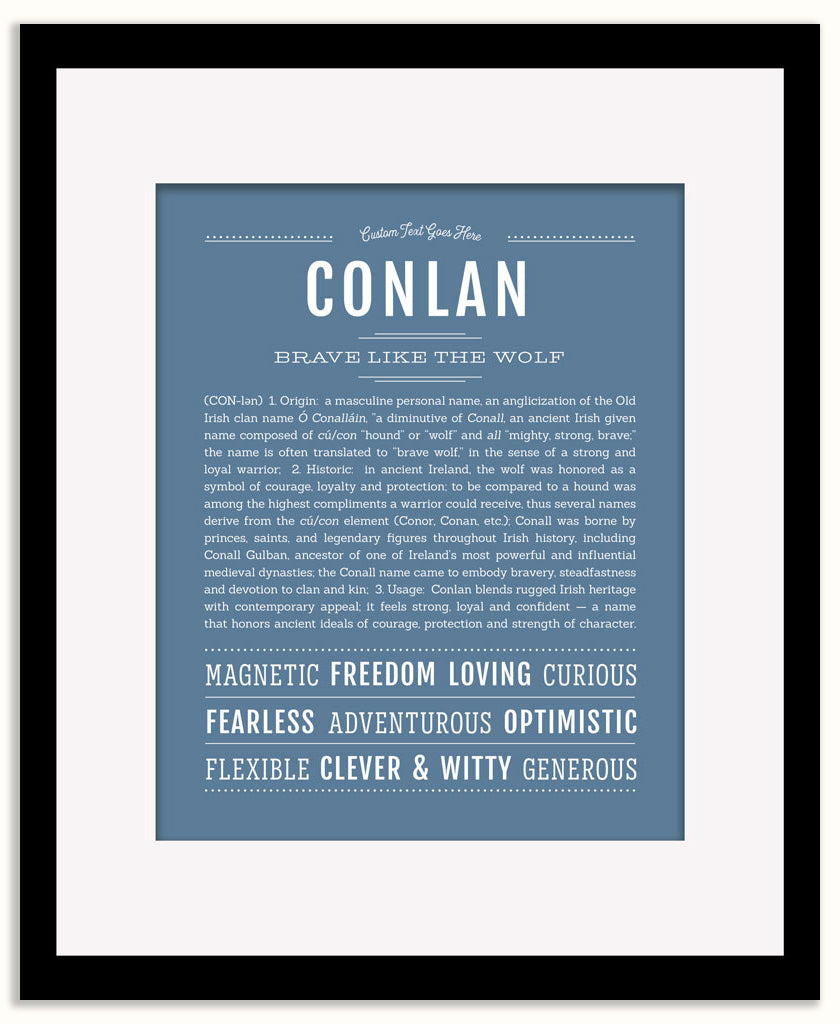 Conlan | Name Art Print