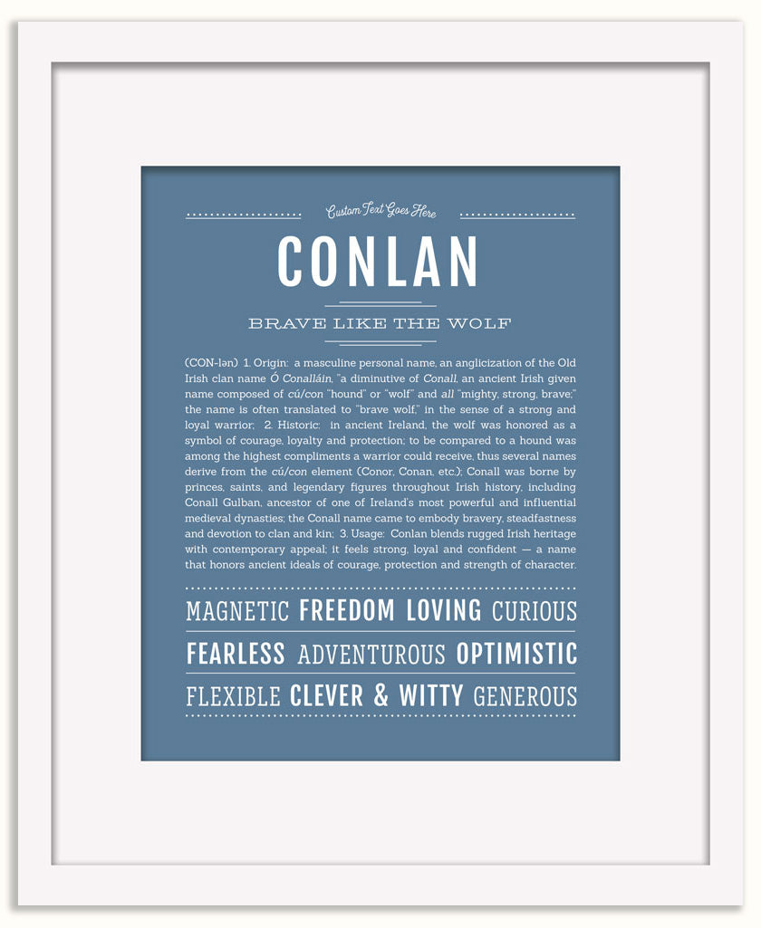 Conlan | Name Art Print