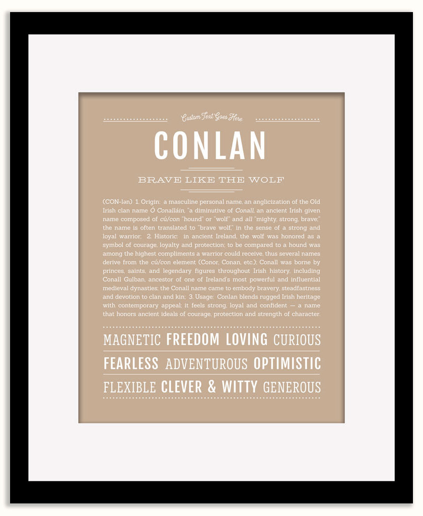 Conlan | Name Art Print
