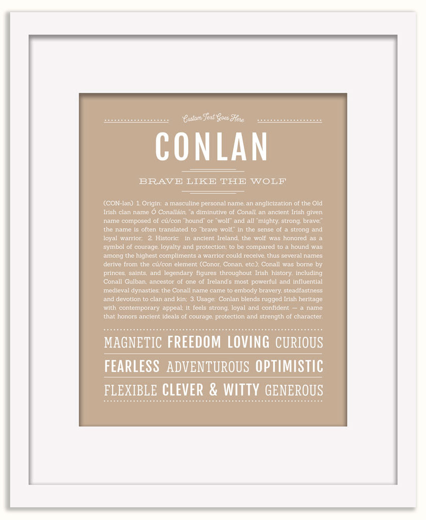 Conlan | Name Art Print