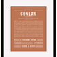 Conlan | Name Art Print