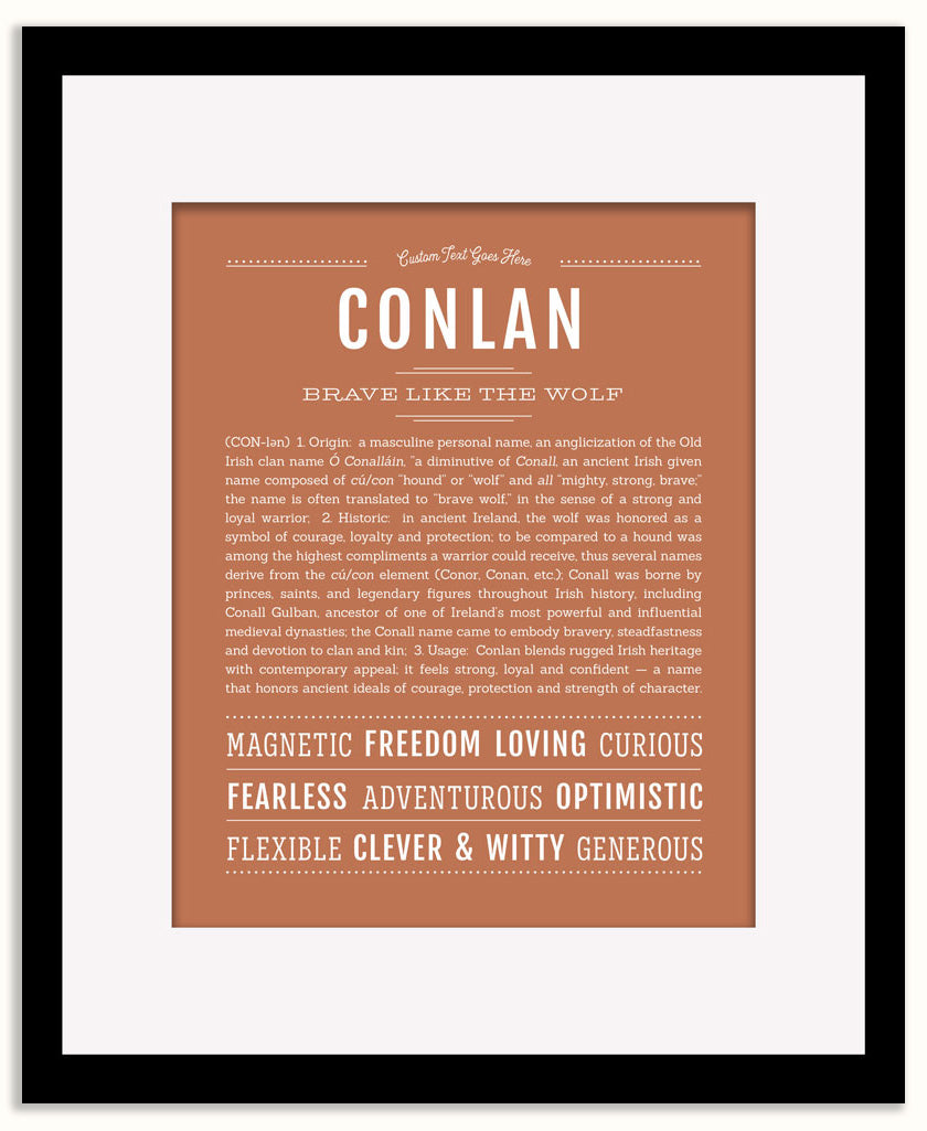 Conlan | Name Art Print