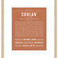 Conlan | Name Art Print