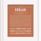Conlan | Name Art Print