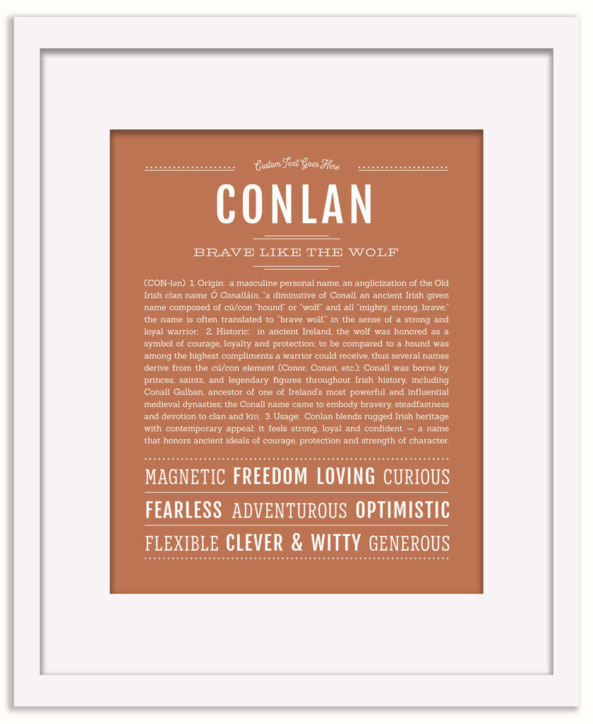 Conlan | Name Art Print