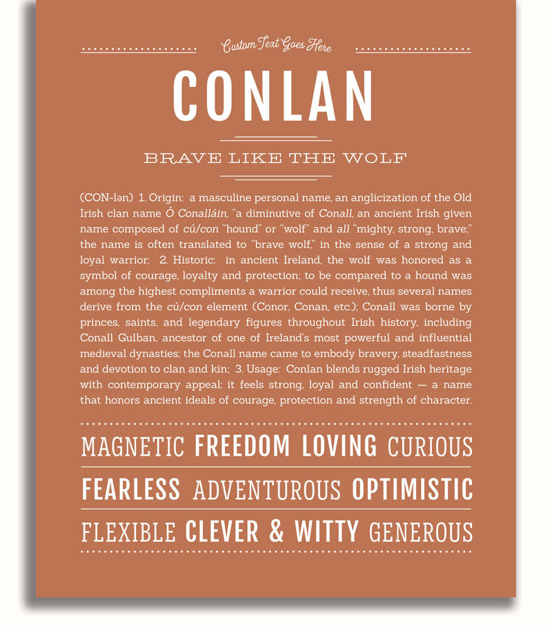 Frame Options | Terra Cotta | White Frame, Matted