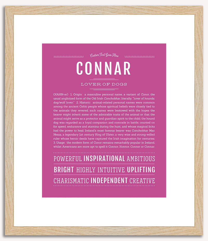 Connar | Name Art Print