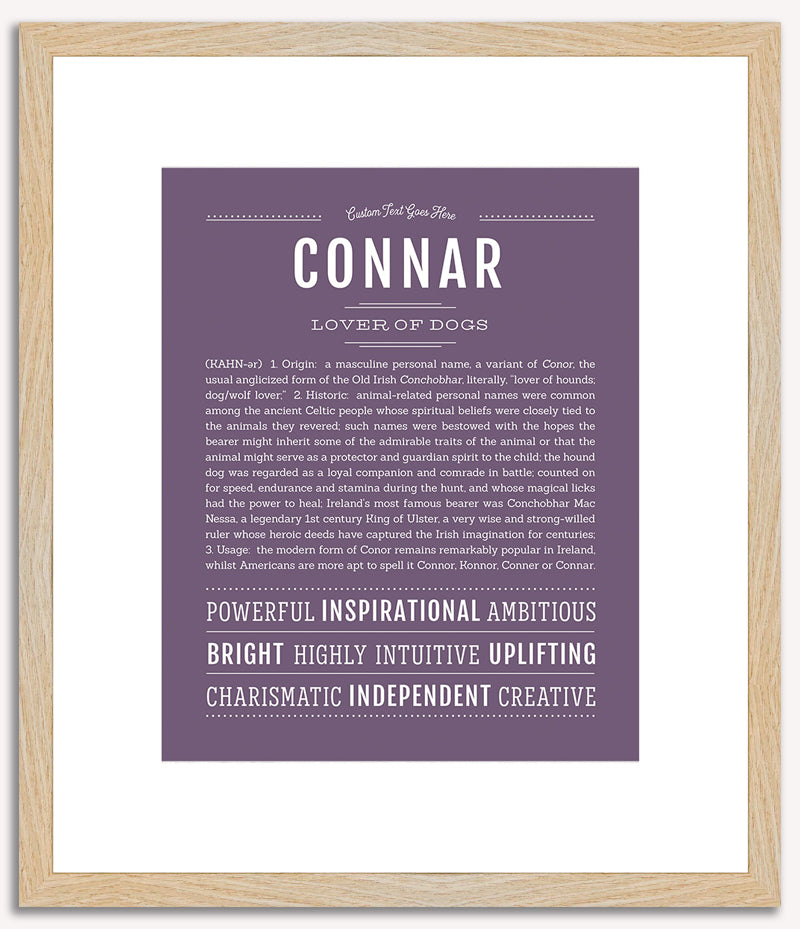 Connar | Name Art Print