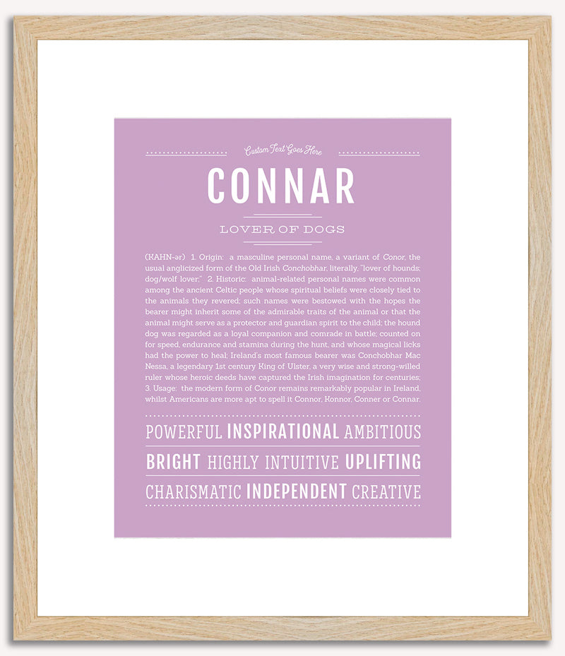 Connar | Name Art Print